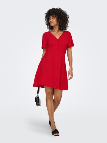 ONLY Dress 'ONLLuca' in Red
