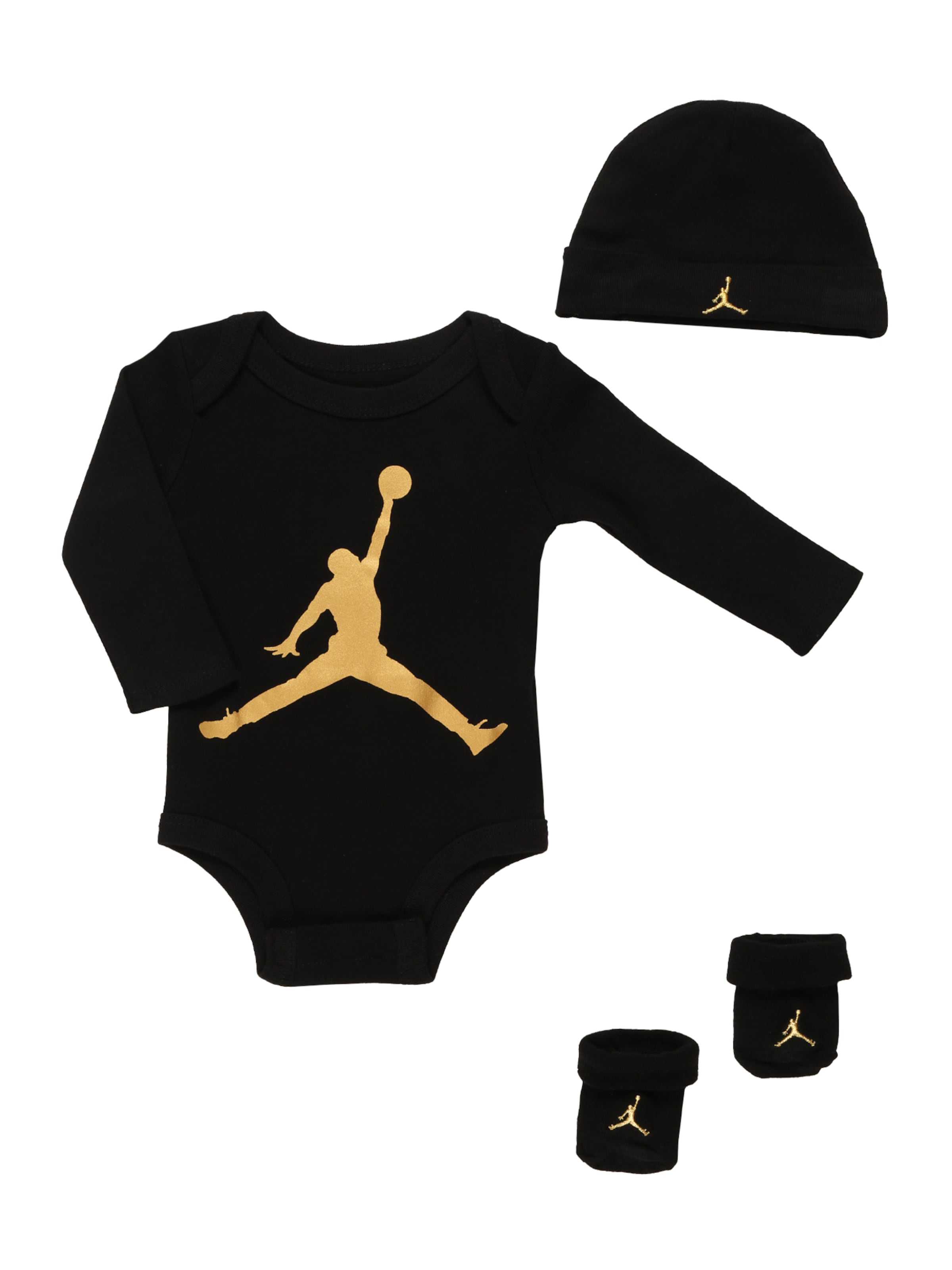 Jordan Set in Black: front