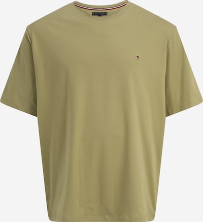 Tommy Hilfiger Big & Tall T-Shirt en bleu foncé / kaki / rouge / blanc, Vue avec produit