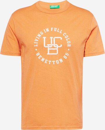 UNITED COLORS OF BENETTON Shirt in Orange: front