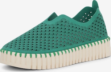 ILSE JACOBSEN Slip On 'Tulip' i grøn: forside