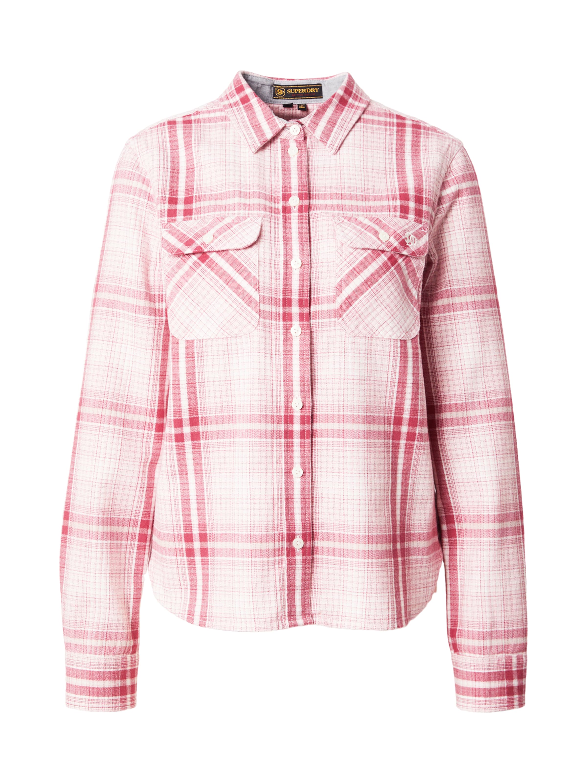 Superdry & Co Blouse in Wit: voorkant