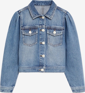 MANGO KIDS Between-Season Jacket 'Ball' in Blue: front