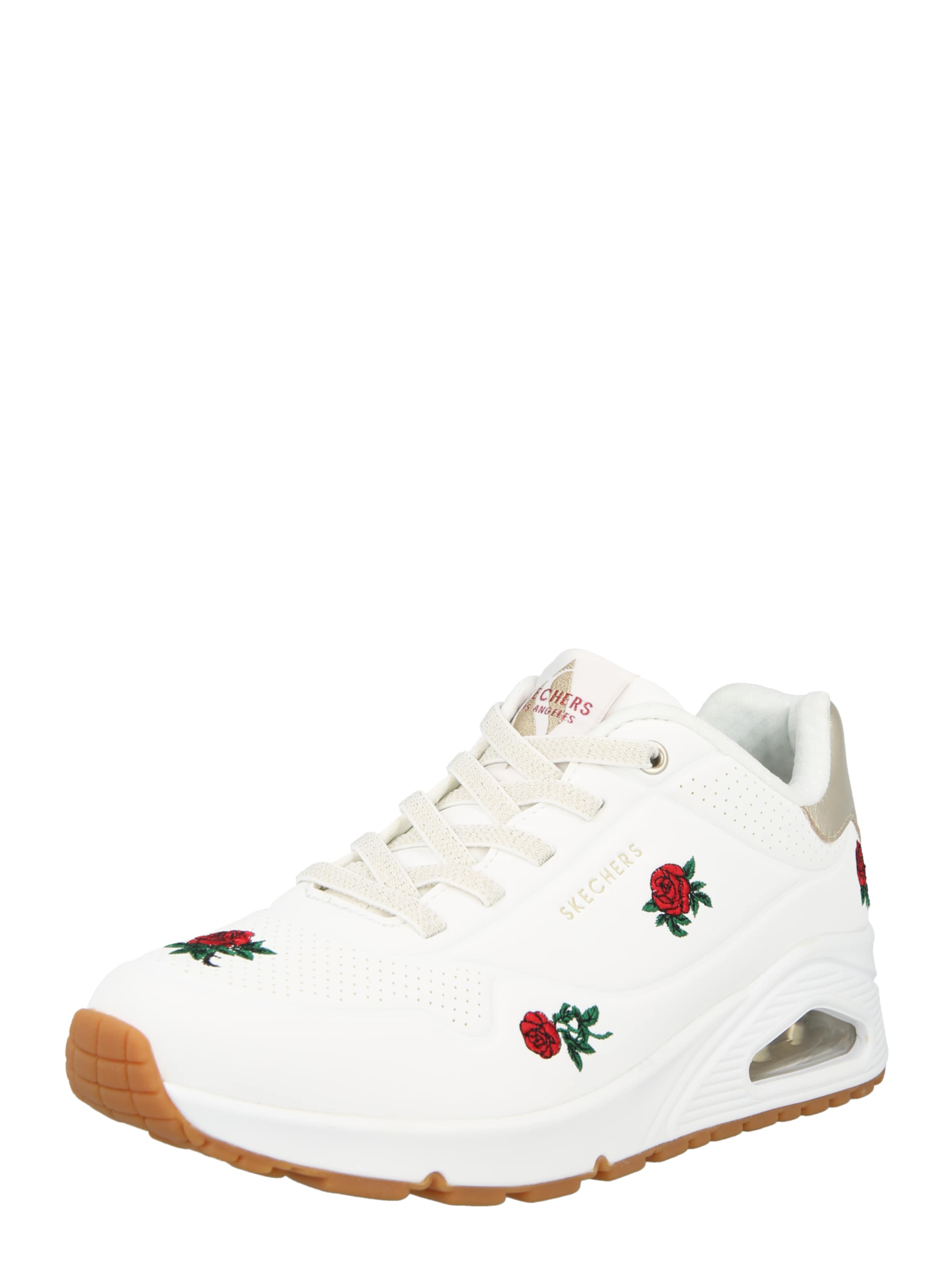SKECHERS - Zapatillas deportivas bajas 'UNO - CHAMPAGNE & ROSES' en blanco: frente