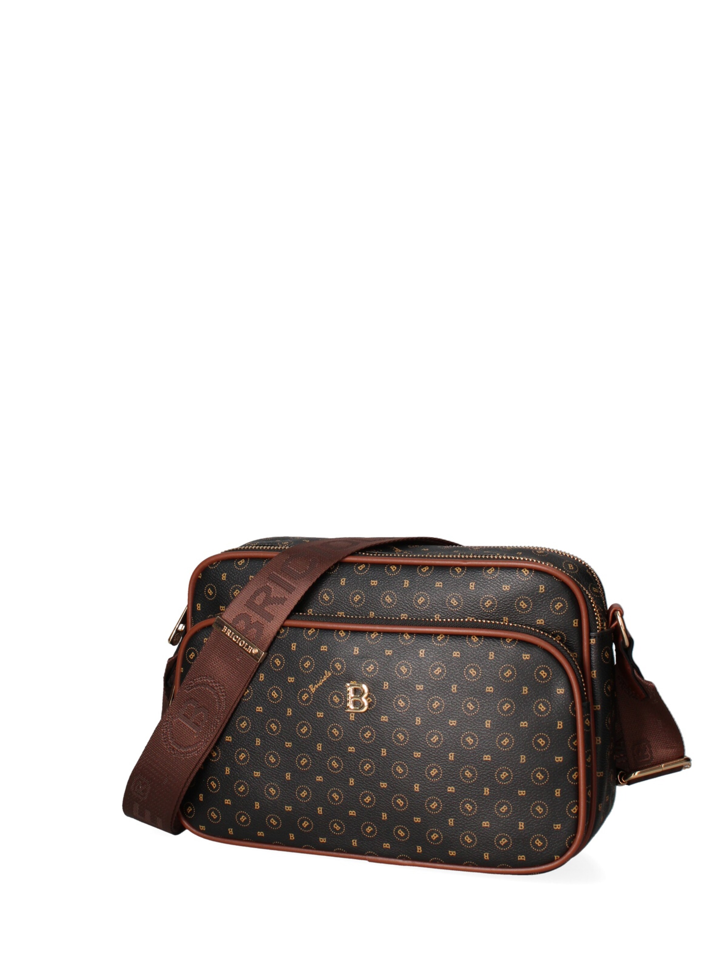 Briciole Schultertasche in Schwarz: Vorderseite