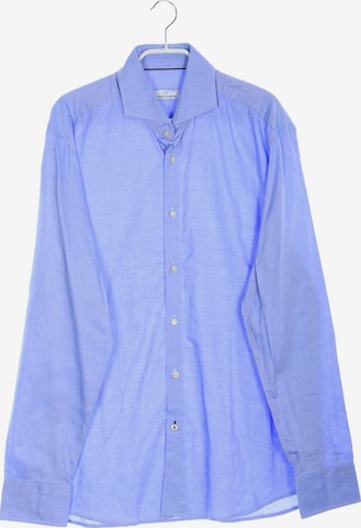 EINHORN Button Up Shirt in L in Blue: front