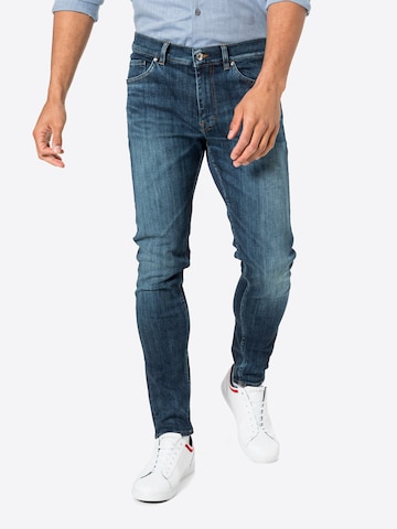 Coupe slim Jean 'EVOLVE' Tiger of Sweden en bleu : devant