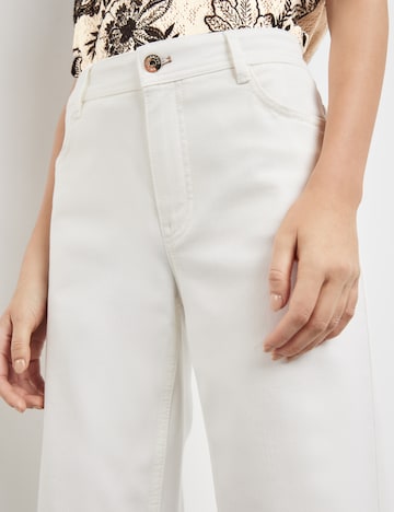 TAIFUN Wide Leg Jeans in Weiß