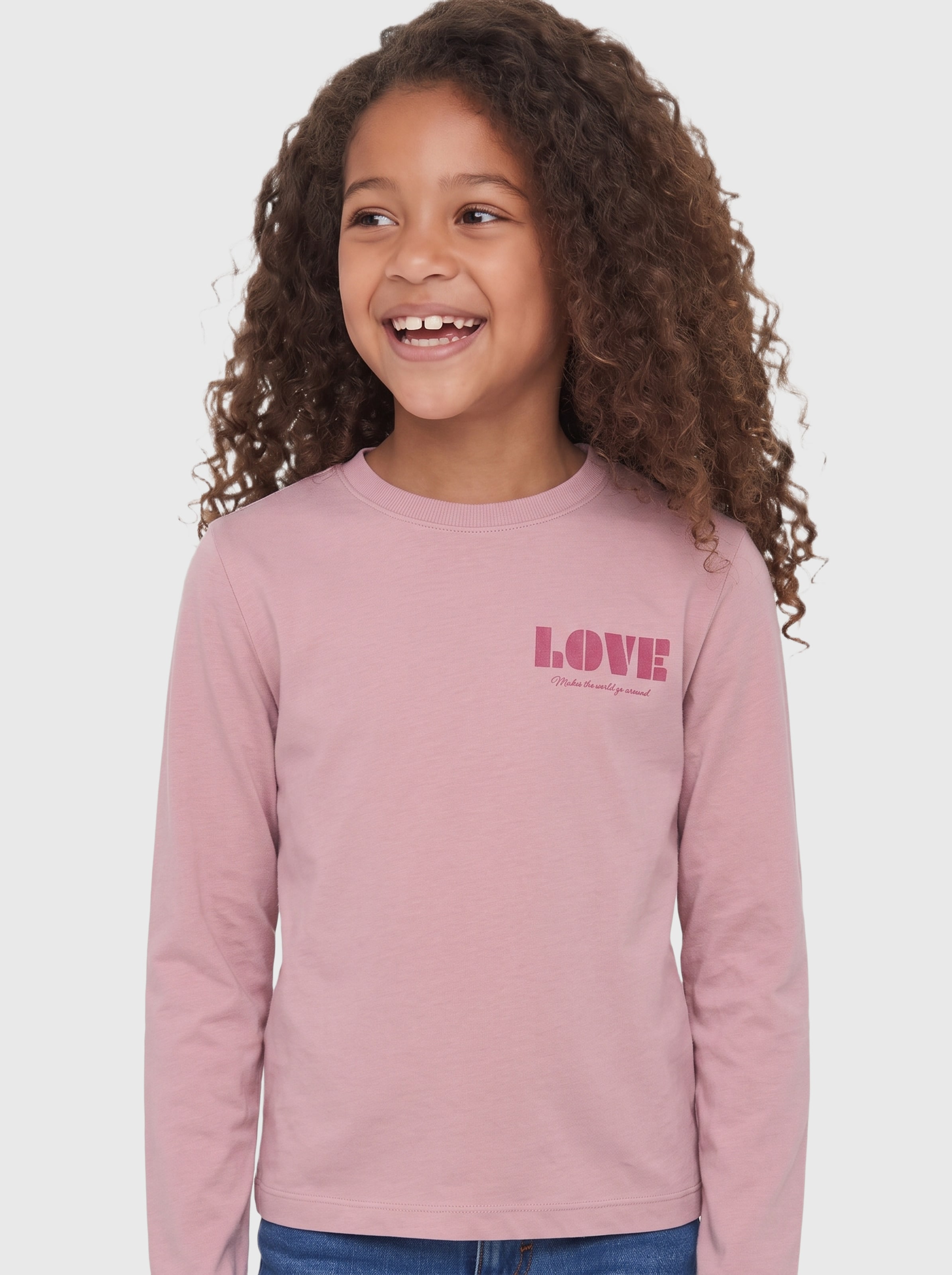 ONLY GIRLS Shirt in Pink