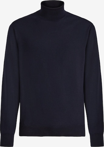 Pull-over Boggi Milano en bleu : devant