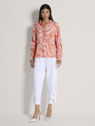 Chemisier MADELEINE en orange