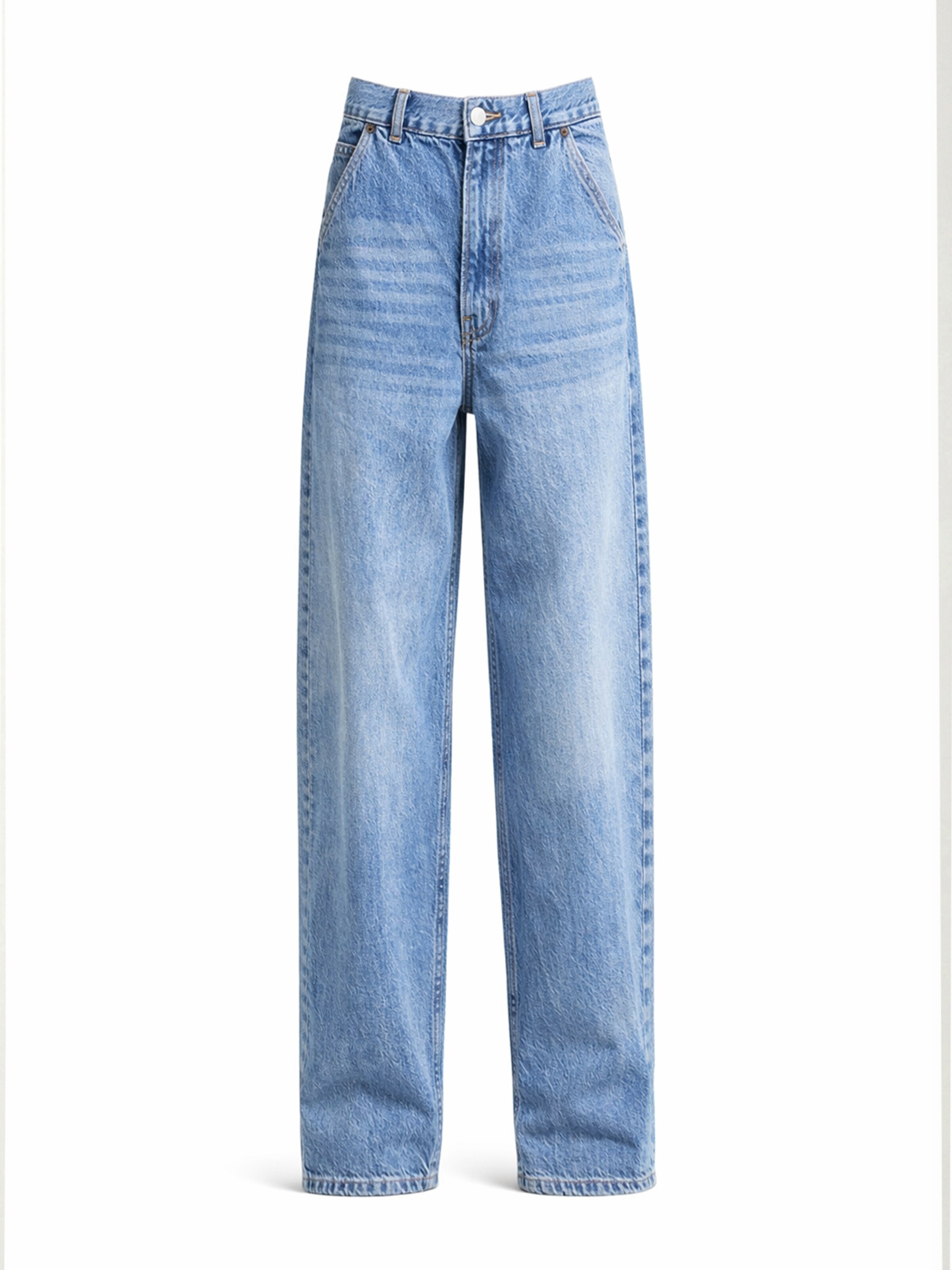 IT'S BASIC Loose fit Jeans 'NORA Skater Mid Rise Jeans' in Blue: front
