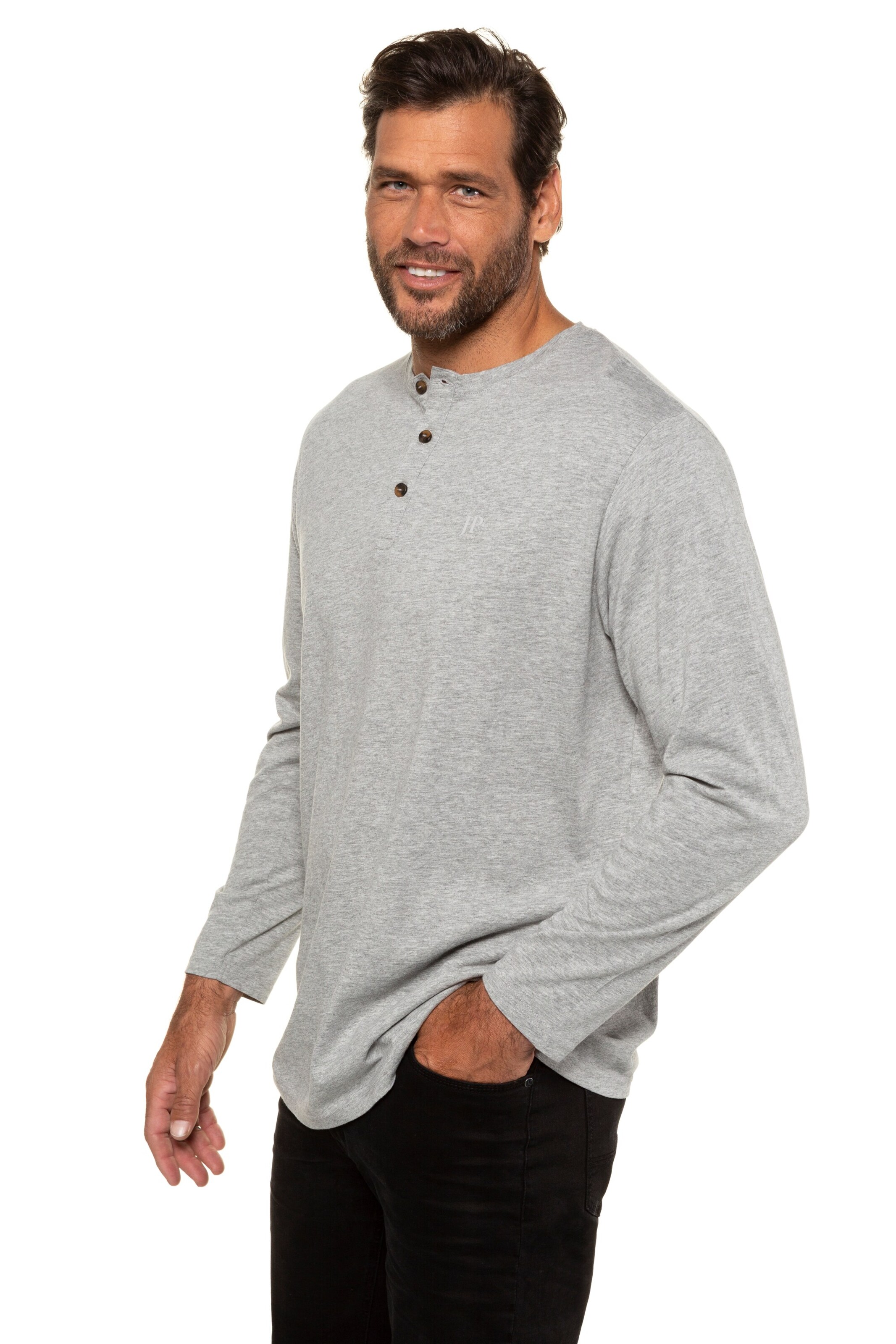 JP1880 Shirt in Grey: front