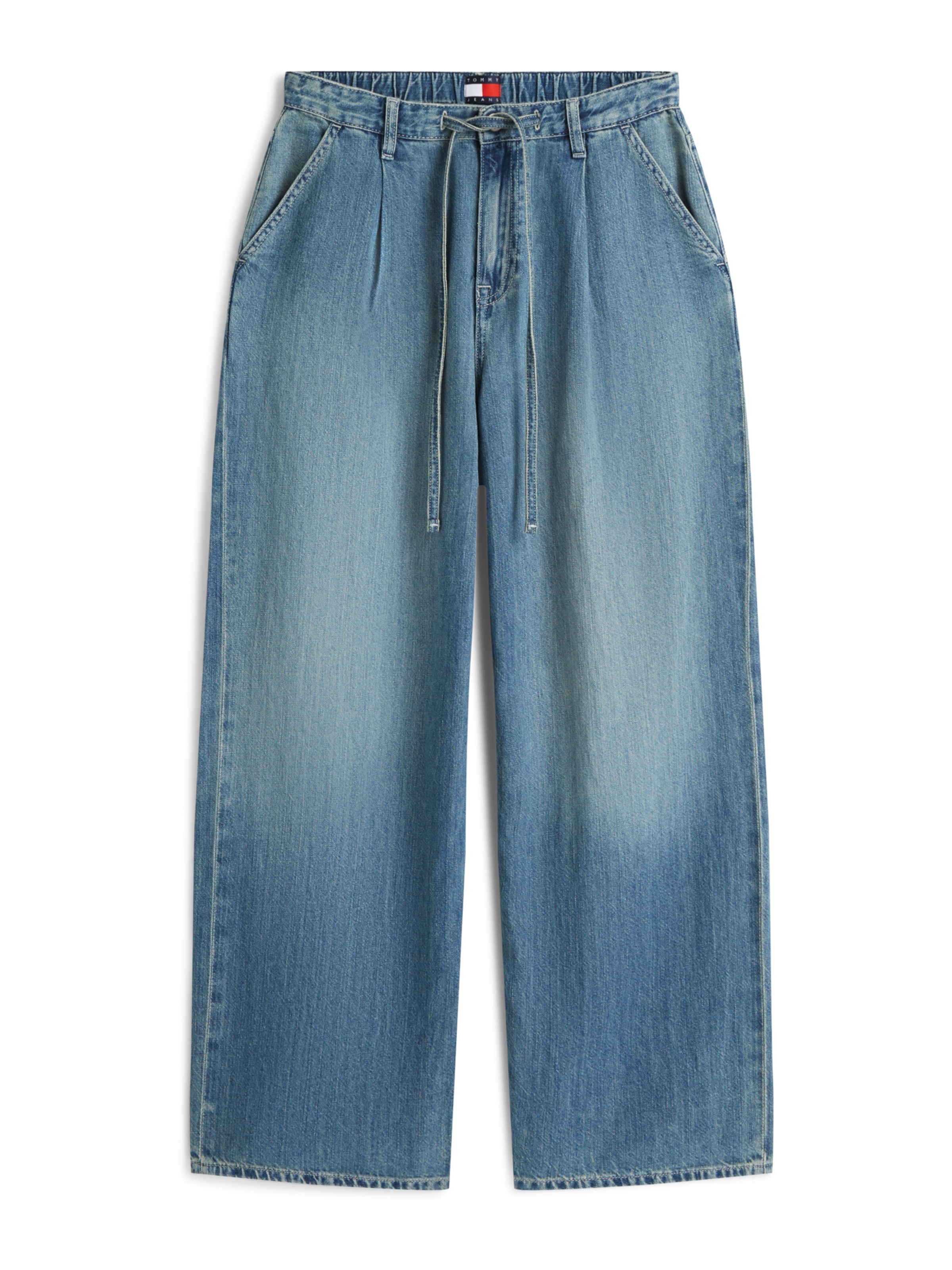Wide Leg Jean à pince 'CHARLIE' Tommy Jeans en bleu : devant