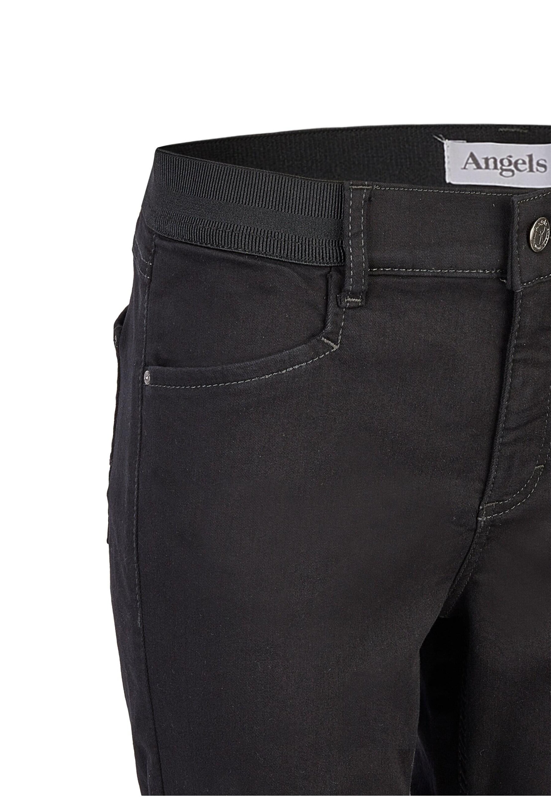 Coupe slim Jean 'Ornella' Angels en noir