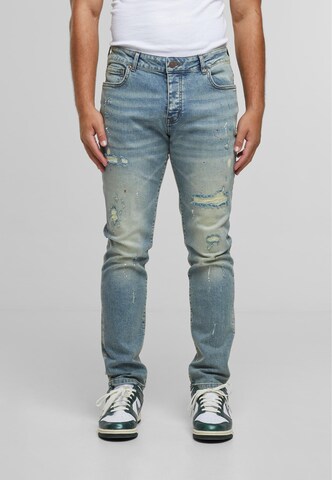 Slimfit Jeans 'Julio' di 2Y Premium in blu: frontale