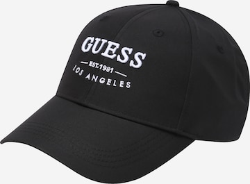 GUESS - Gorra 'Strave' en negro: frente