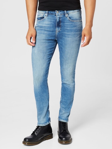 Calvin Klein Jeans Skinny Jeans i blå: framsida