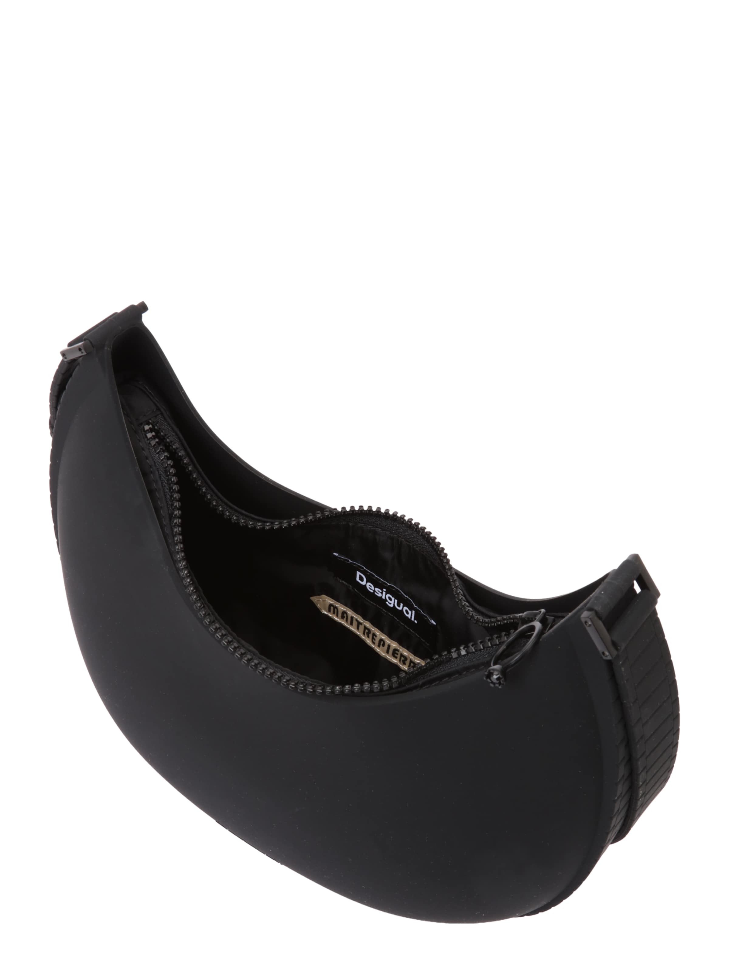 Desigual - Mala de ombro 'MAITREPIERRE' em preto: topo