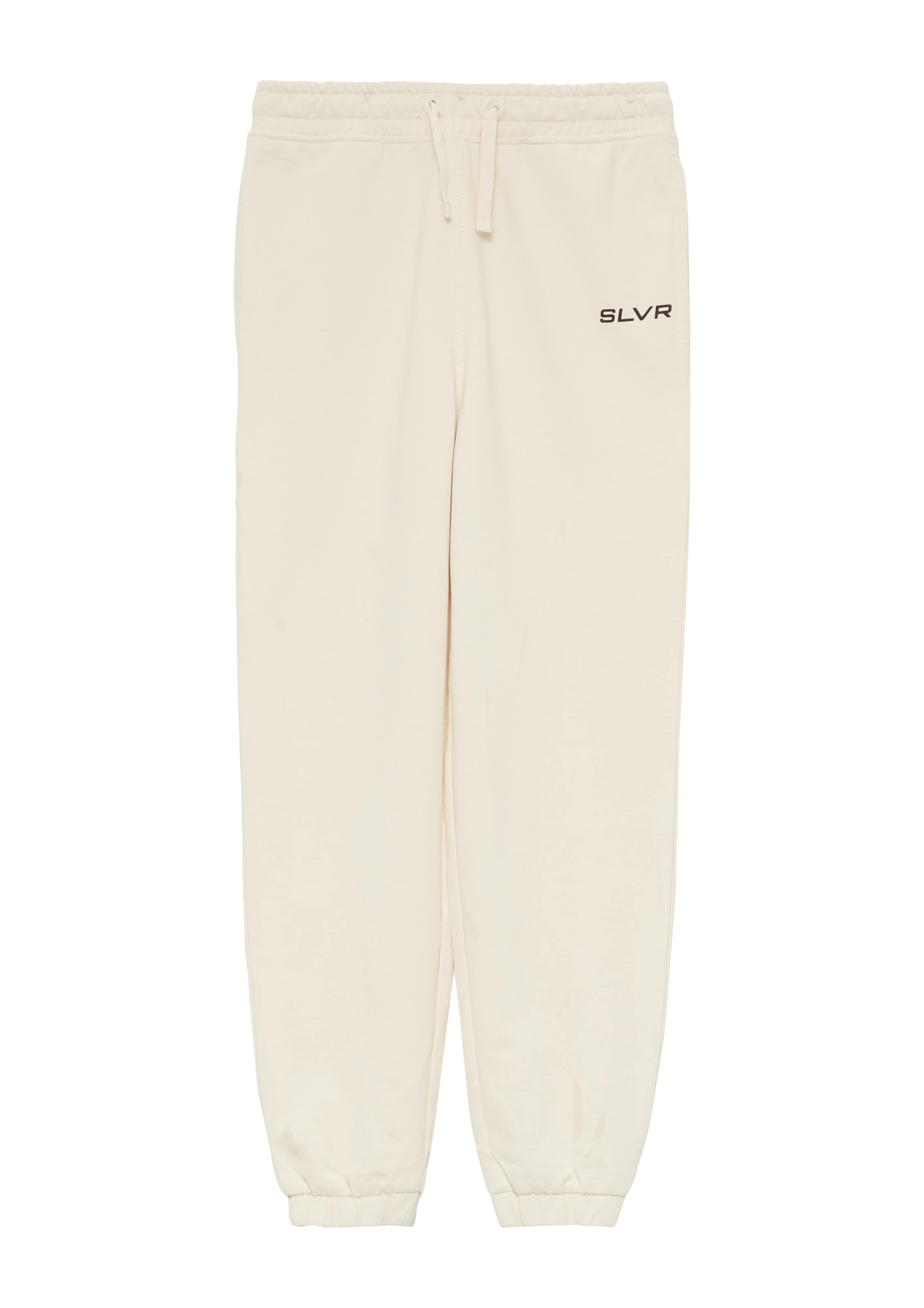 s.Oliver Tapered Broek in Wit: voorkant