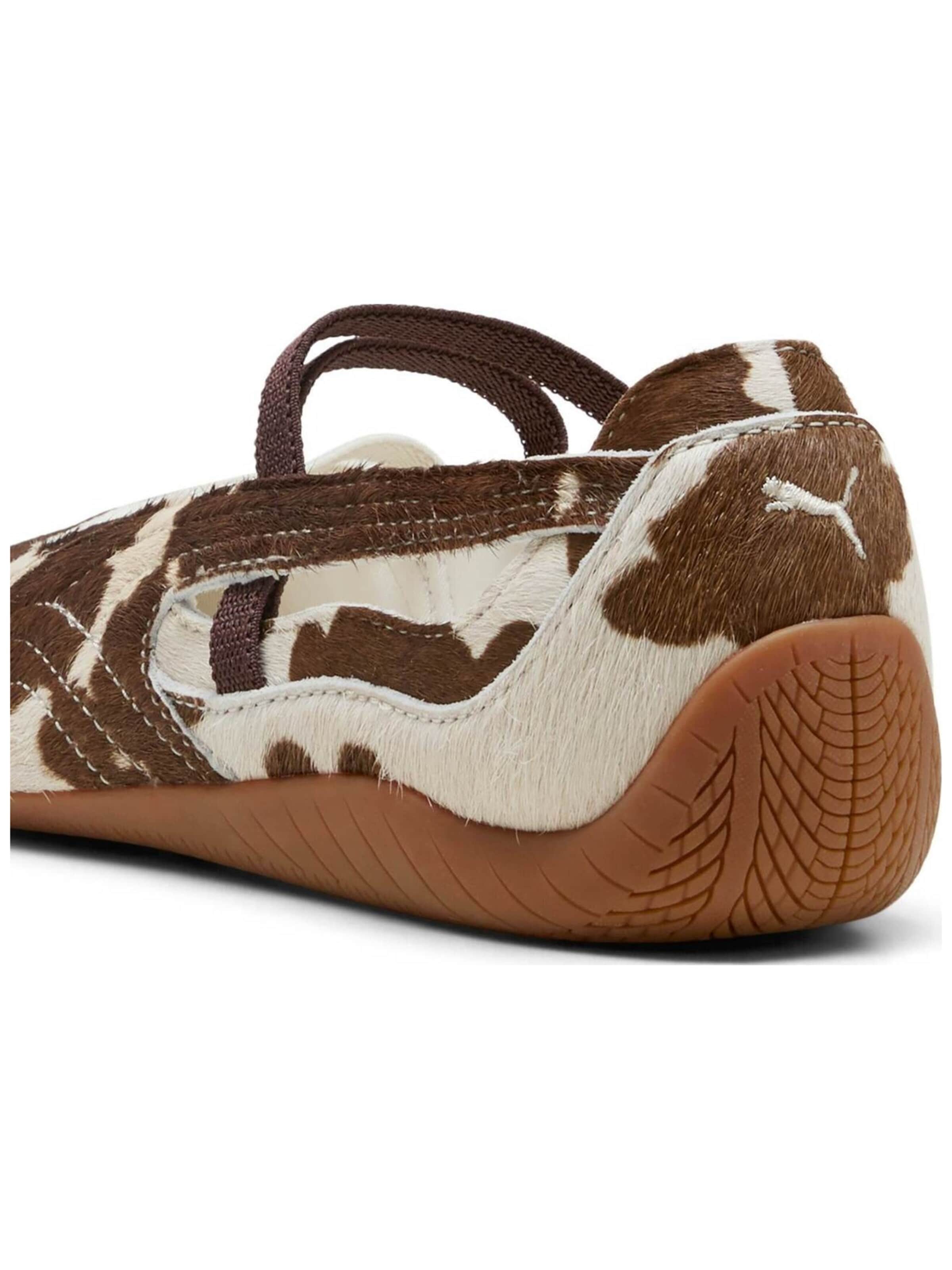 PUMA Ballerina 'Puma Speedcat Ballet Cow'‌‌‌‌‌‌‌‌‌ in Braun