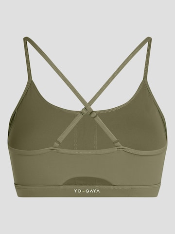 YO-GAYA Bustier Sport bh 'Ultra Bra' in Groen