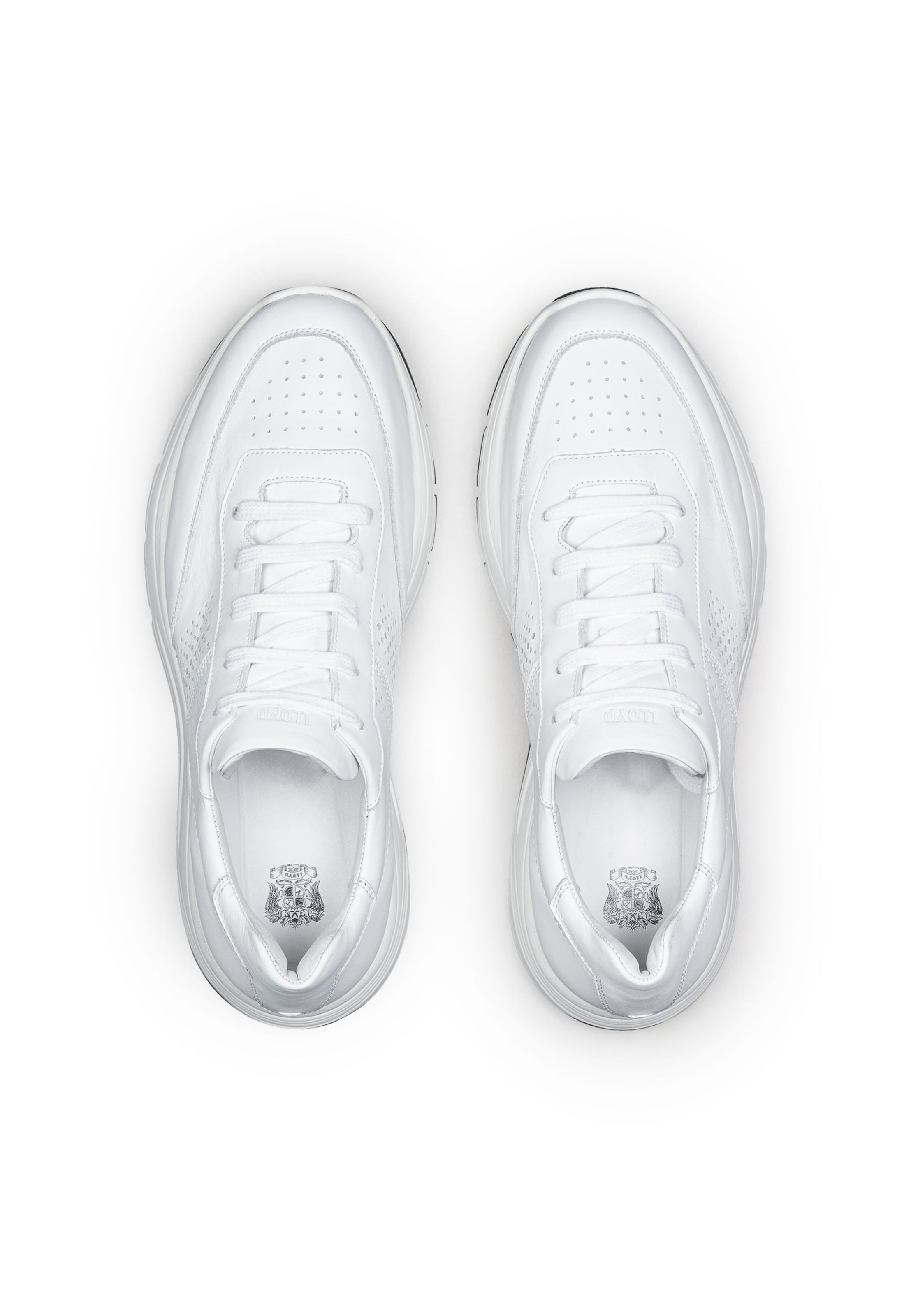 LLOYD Platform trainers 'ECHO LUXE' in White
