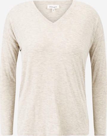 Thought Shirt 'Eliza' in Beige: predná strana