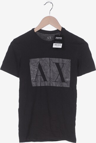 ARMANI EXCHANGE T-Shirt XS in Schwarz: predná strana