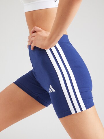 ADIDAS SPORTSWEAR Skinny Sports trousers 'Essentials' in Blue