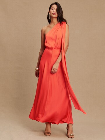 Robe Next en orange : devant