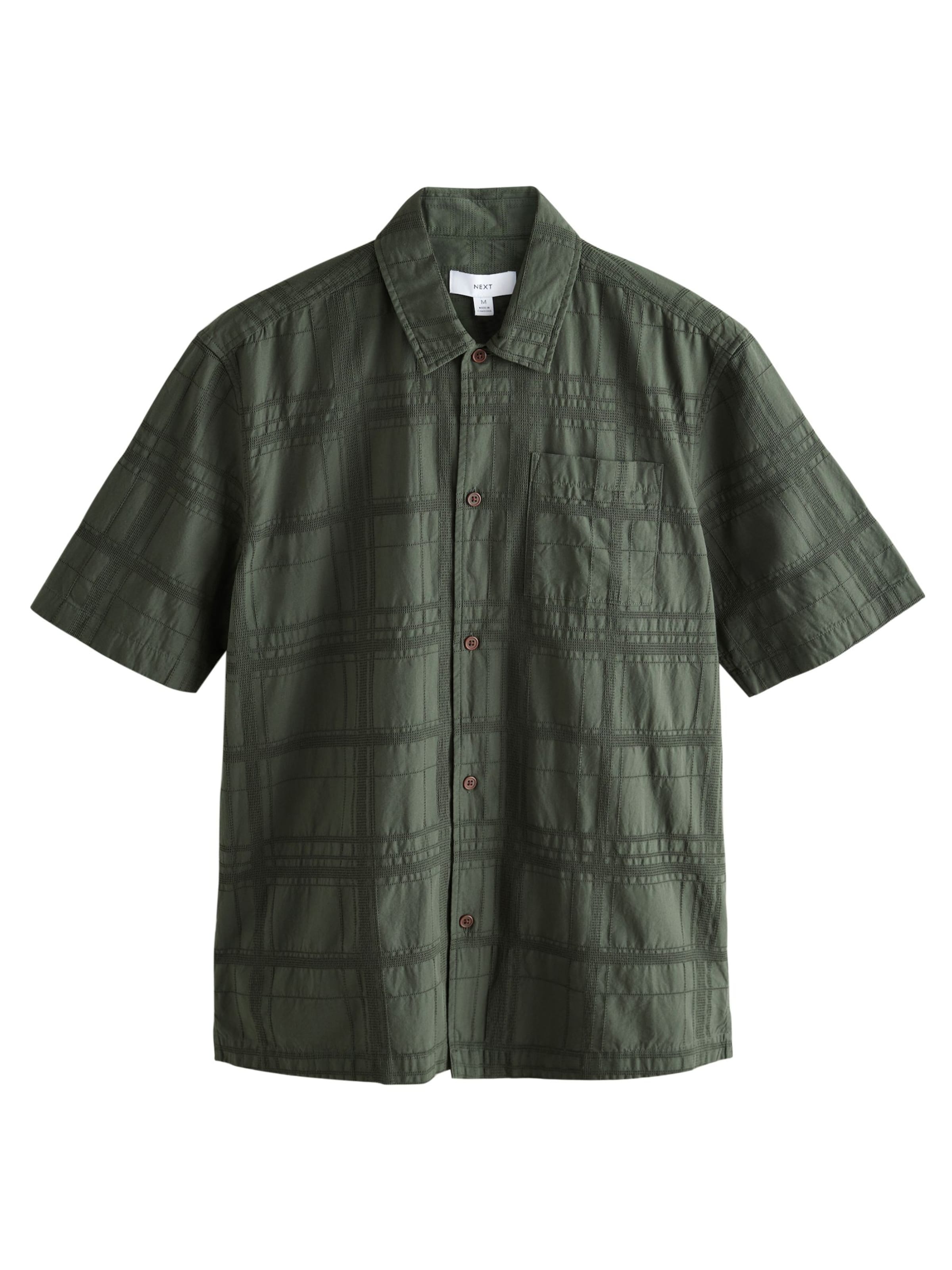 Next Πουκάμισο σε σκούρο πράσινο, Άποψη προϊόντος
