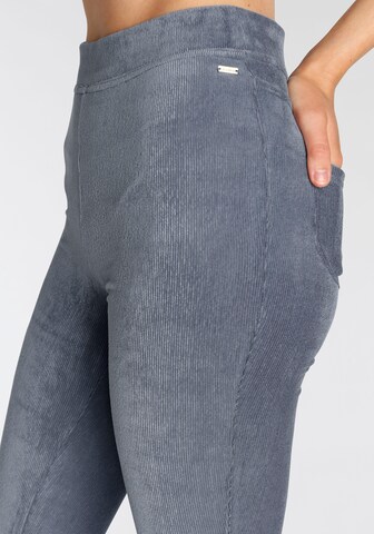 LASCANA Flared Pants in Grey