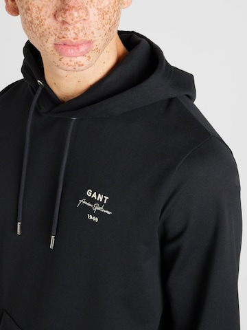 GANT Sweatshirt i svart