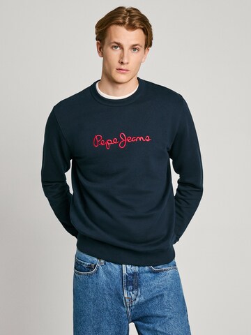 Pepe Jeans Sweatshirt 'New Joe' i blå