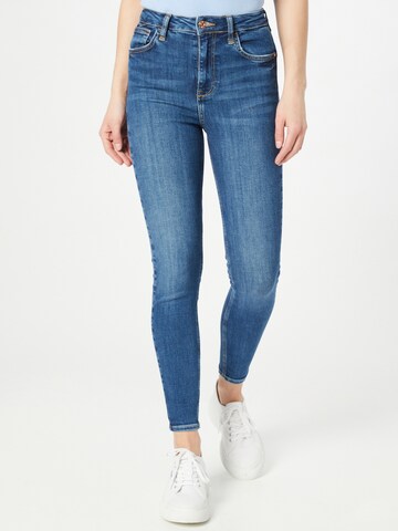 River Island Skinny Džíny – modrá: přední strana