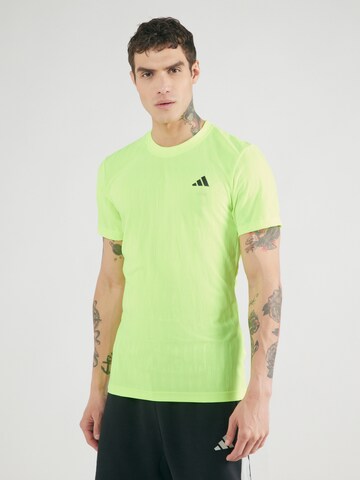 ADIDAS PERFORMANCE Koszulka funkcyjna 'FreeLift' w kolorze zielony: przód