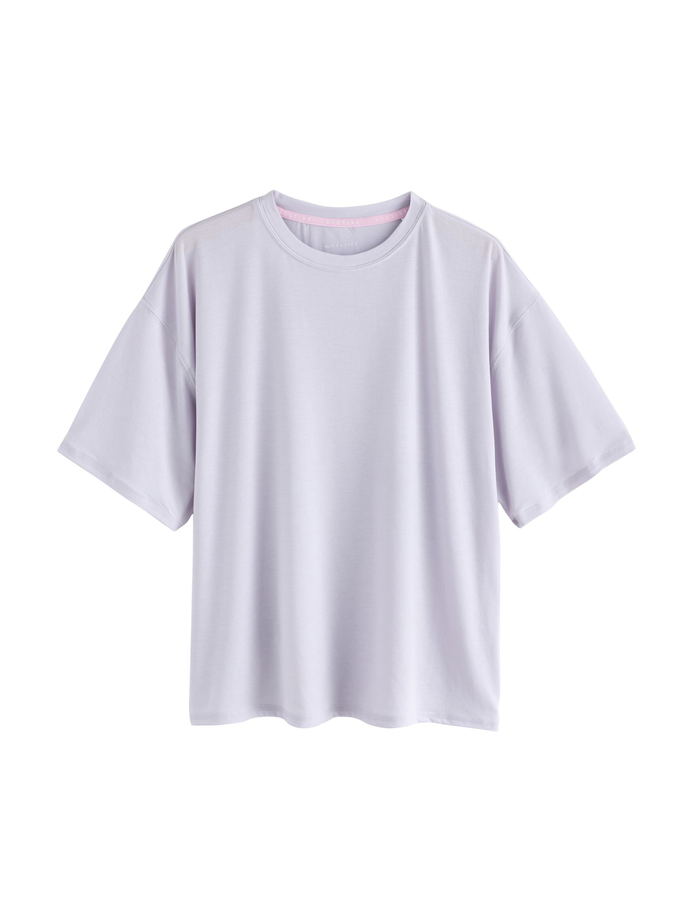 Next T-shirt 'Active' i lila: framsida