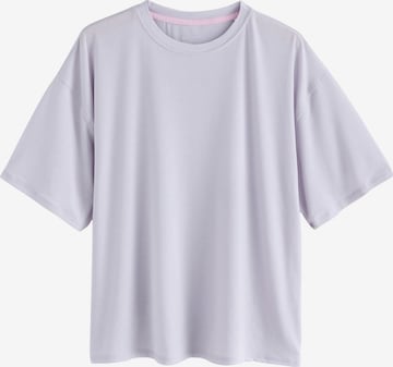 Next T-shirt 'Active' i lila: framsida