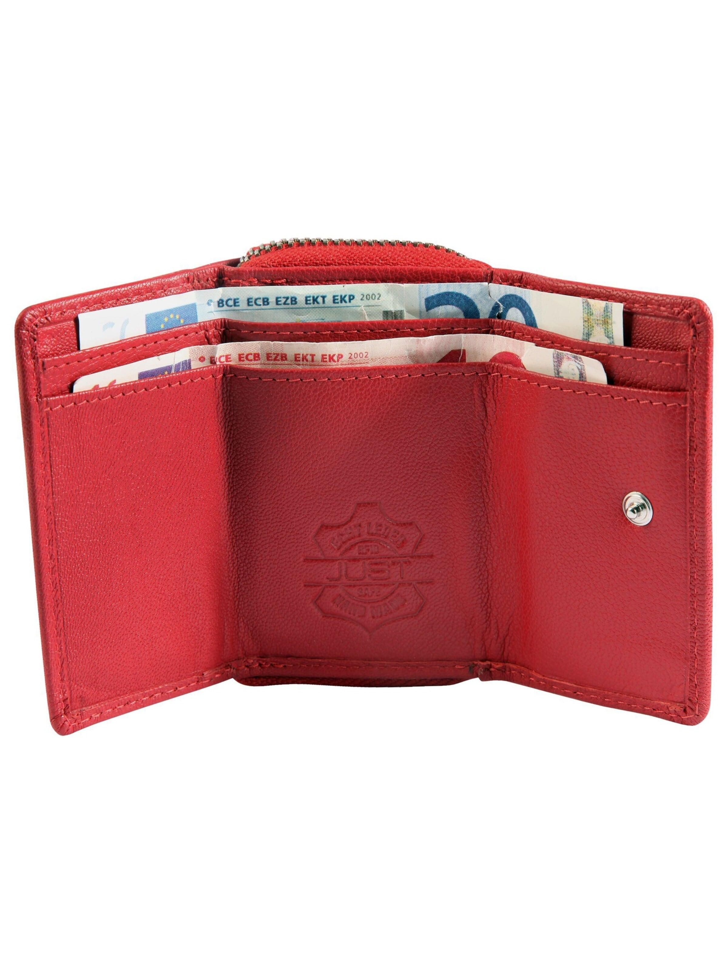 JUST Wallet 'RFID-Schutz' in Red