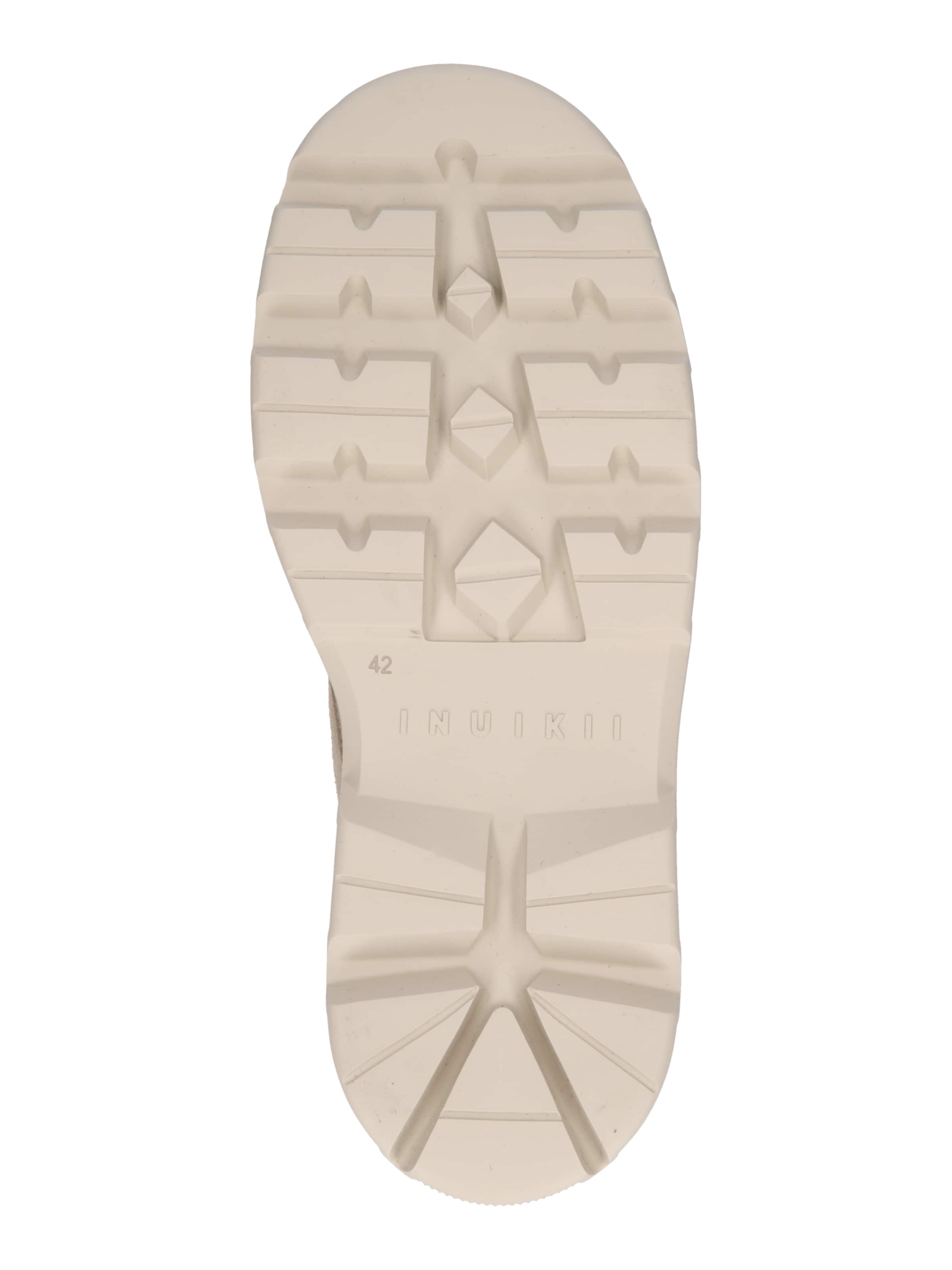 INUIKII Gležnarji z vezalkami 'MATILDA' | bež barva