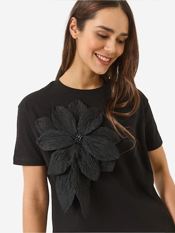 Bianco Lucci T-Shirt in Schwarz: Vorderseite