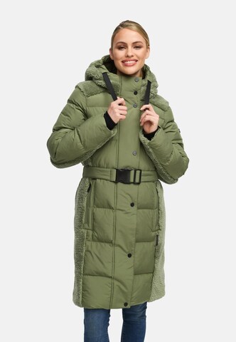 Cappotto invernale di NAVAHOO in verde: frontale