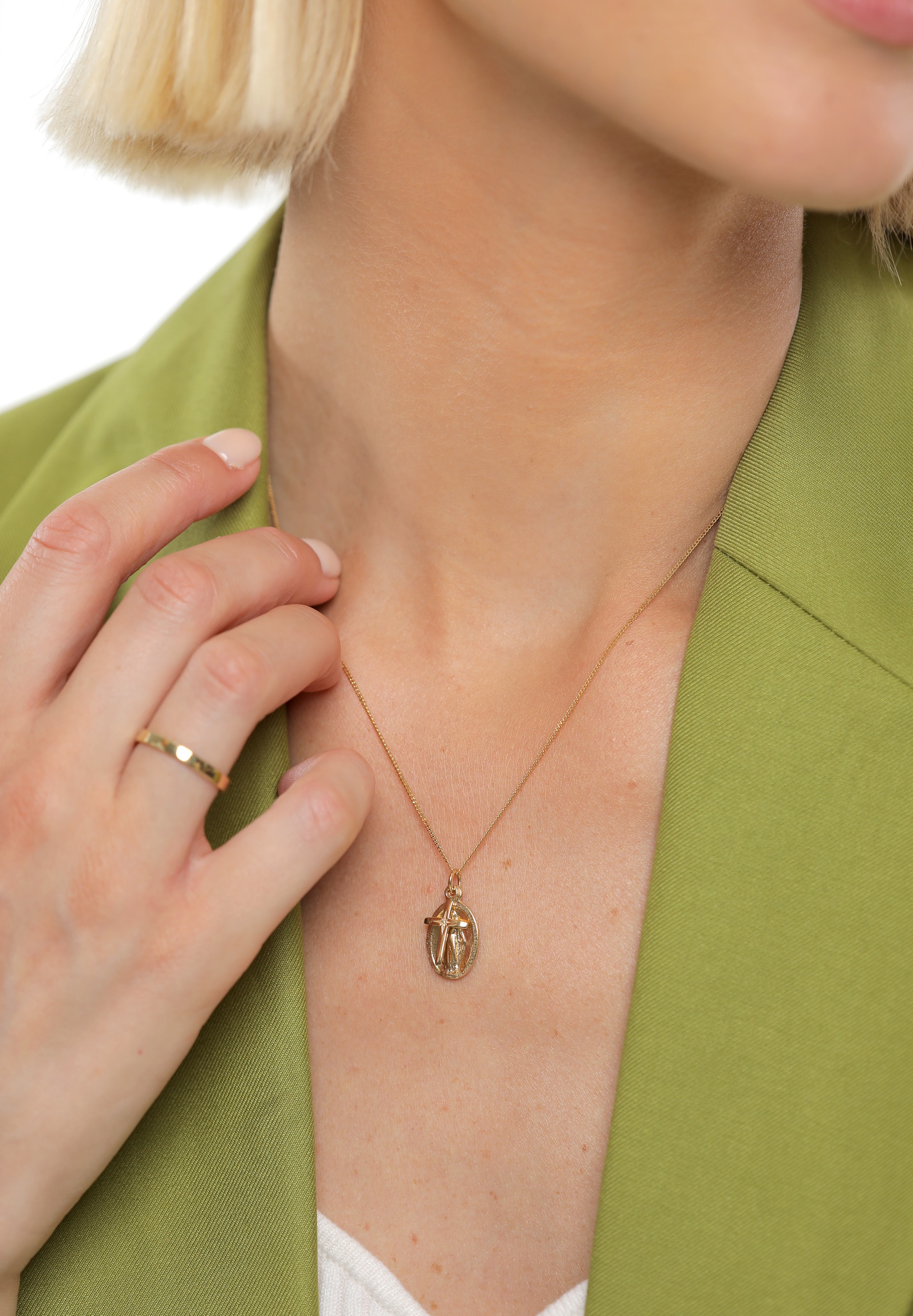 ELLI Αλυσίδα 'Kreuz' σε χρυσό