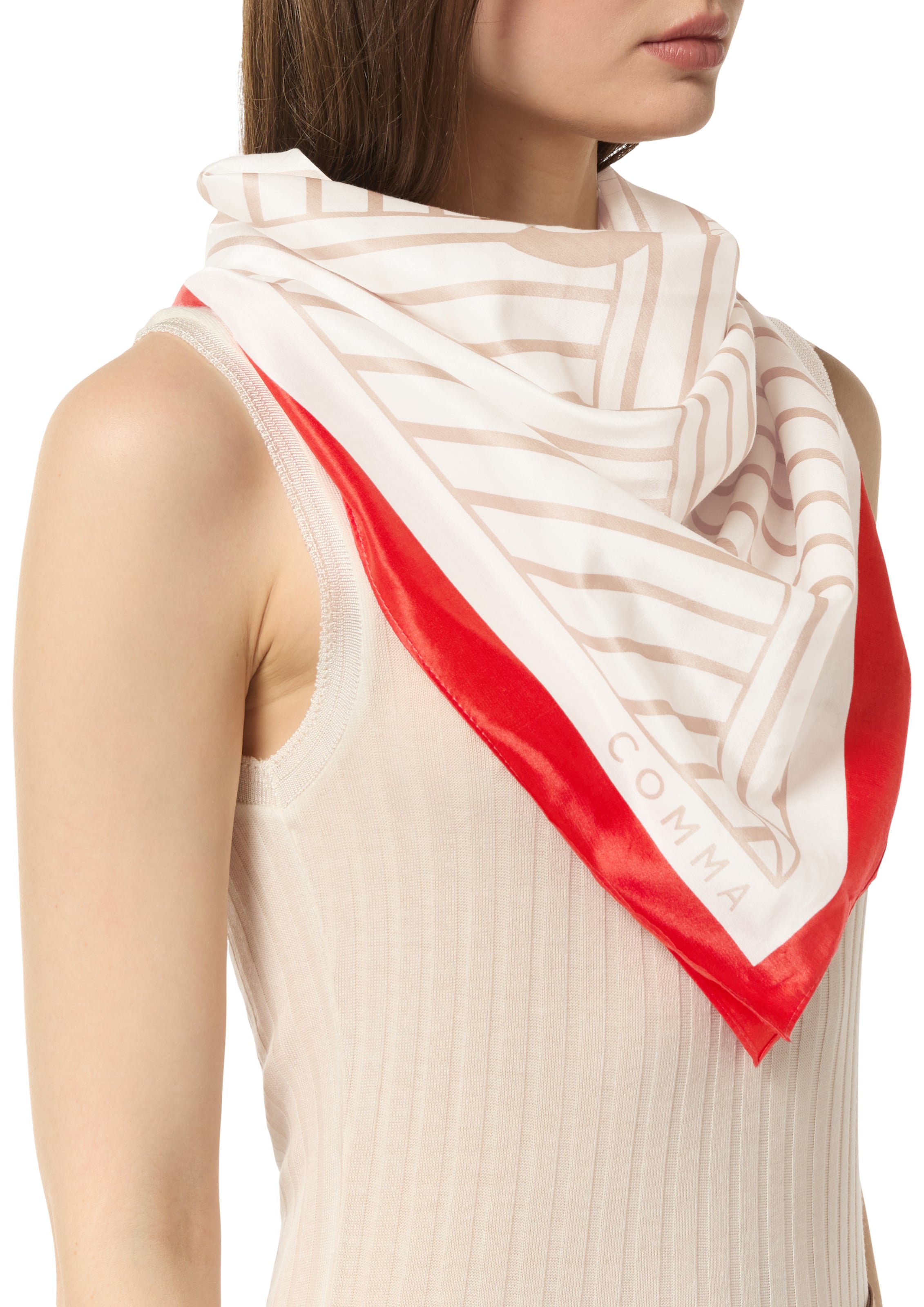 Foulard COMMA en beige