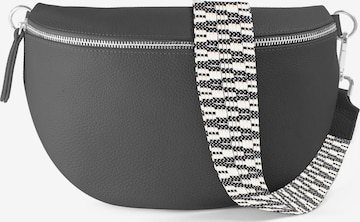 lePelou Fanny Pack 'MIRA large' in Grey: front
