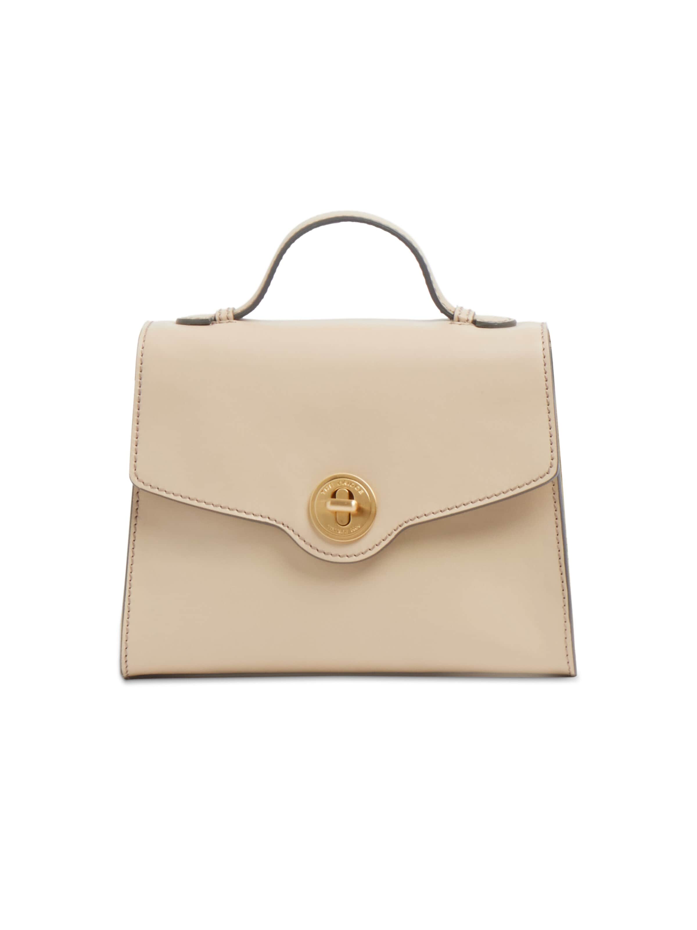 The Bridge Crossbody bag in Beige: front