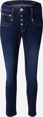 mėlyna Herrlicher Siauras Džinsai: priekis
