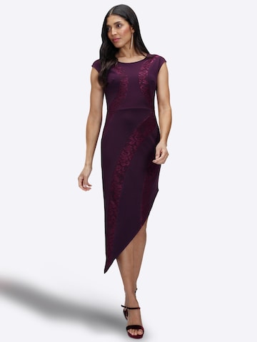 HotSquash Dress in Purple: front