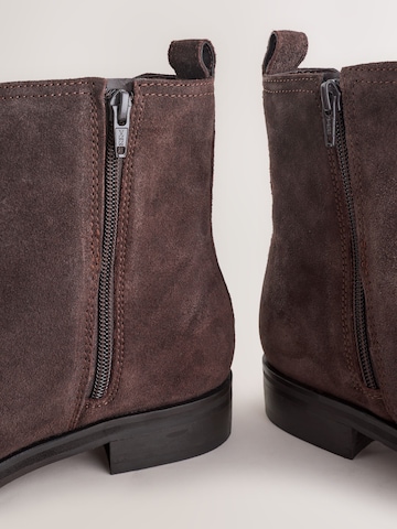 Next Enkellaarsjes 'Forever Comfort' in Bruin